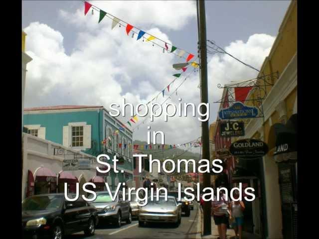 Shopping In St Thomas, US Virgin Islands