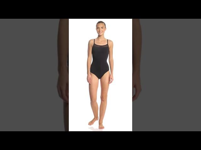 Bloch Wide Strap Cami Yoga & Dance Leotard | SwimOutlet.com