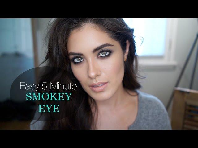 Easy Five Minute Smokey Eye | Melissa Alatorre