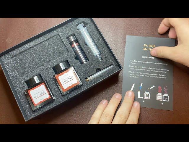 Wearingeul "Dr Jeykll & Mr Hyde" Ink Set First Impression