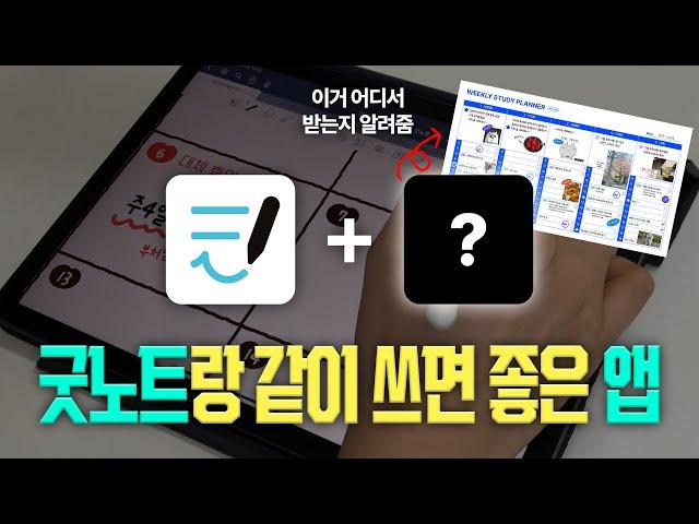 Q.아이패드 굿노트 어떻게 해야 잘 쓰지? A.이 앱이랑 같이 쓰세요! [굿노트랑 같이 쓰기 좋은 앱 4개 추천] ｜ (다글로) (daglo)