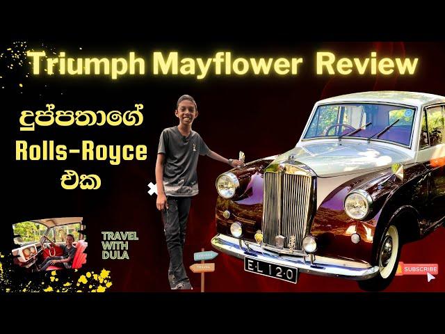 Triumph Mayflower Review 2024 | Classic Car Review (sinhala) - Travel with Dula