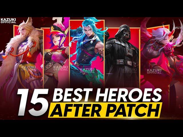 TOP 15 BEST HEROES TO SOLO RANK UP TO MYTHICAL IMMORTAL IN THE CURRENT PATCH