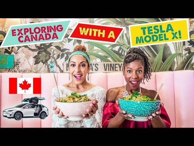 TESLA MODEL X TRIP IN CANADA! | Montreal Travel Guide