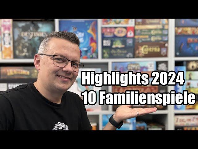 10 Familienspiele - Spiele Highlights 2024