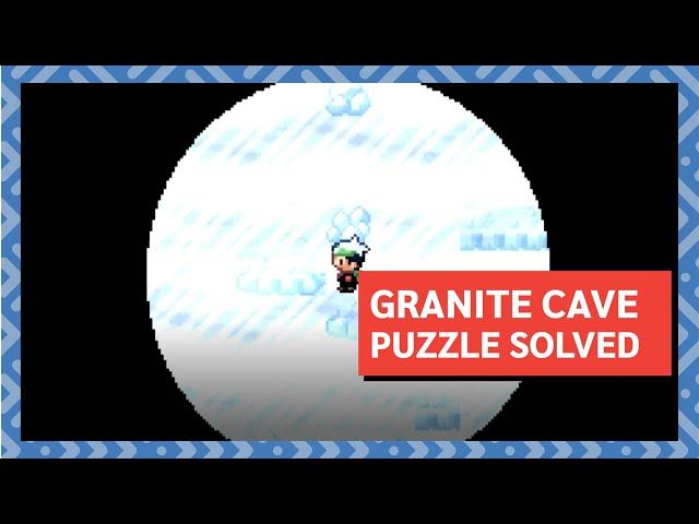 Pokemon Emerald Kaizo: Granite Cave Puzzle