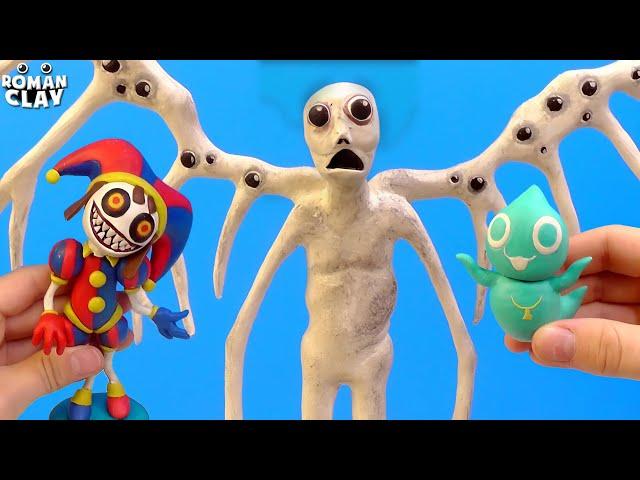 The Amazing Digital Circus 3 with Clay  All Characters & Possessed Pomni, Angel, Ghostly