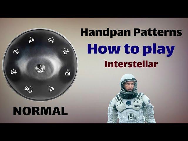 interstellar;handpan tutorial |آموزش هنگدرام