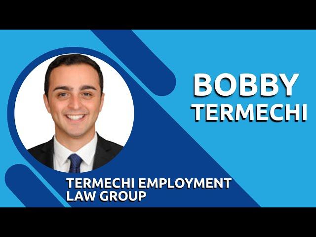 Bobby Termechi - Termechi Employment Law Group - Legal Soft Testimonial