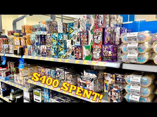 $400 SPENT AT WALMART ON BASEBALL CARDS!