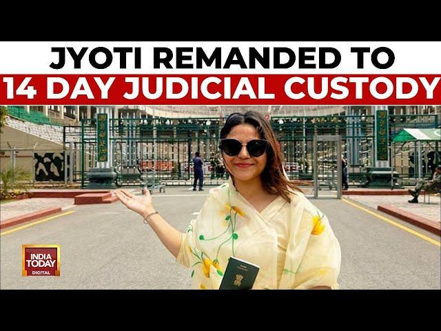 Breaking News: Jyoti Malhotra Sent To 14-Day Judicial Custody In Pakistan Spying Case | India Today