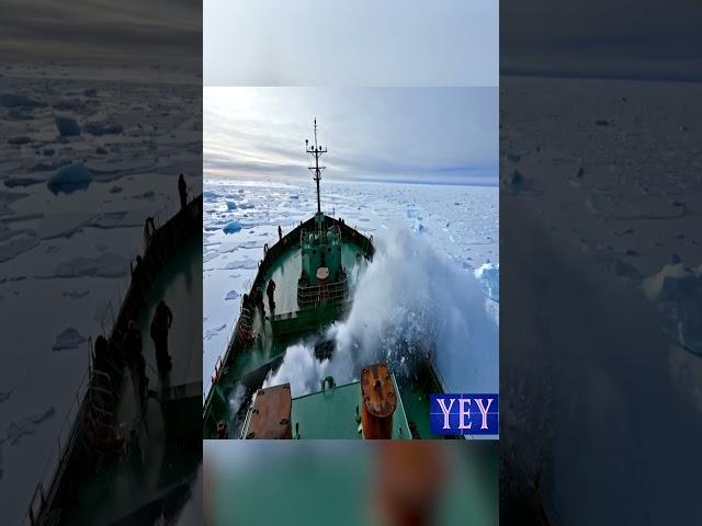 Icebreaker Ship Suffers Catastrophic Hull Failure and Tears Apart #Icebreaker #YesEpicYes #NorthPole
