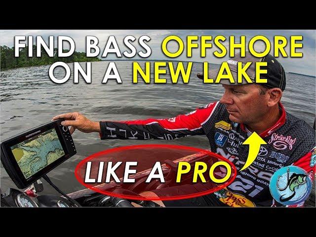 How to Find Bass Offshore On New Lakes | Locating Bass Offshore