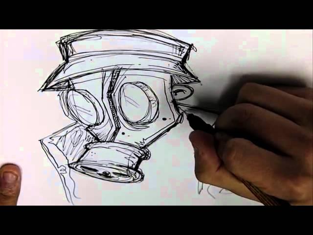 ArtPrimo.com Demo: Molotow 127 High Solid Marker Marvin the Martian