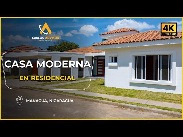 En Lujoso Residencial! Casa en Venta en Managua Nicaragua | #Bienesraicesmanagua #SL-008