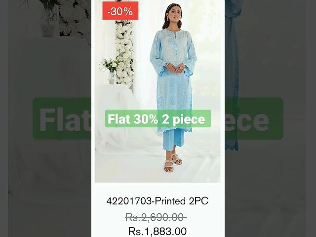 Nishat linen  unstitched 2 piece #nishat linen sale