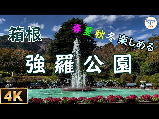 【 4K 箱根観光  japan 】箱根強羅公園の美しい情景に癒される  vlog