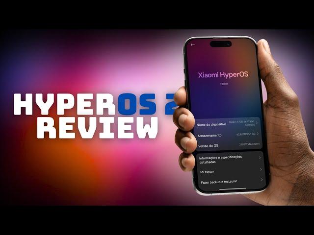 TOP DEMAIS  HYPEROS 2 OFICIAL POCO X6 PRO / REDMI K70E - REVIEW