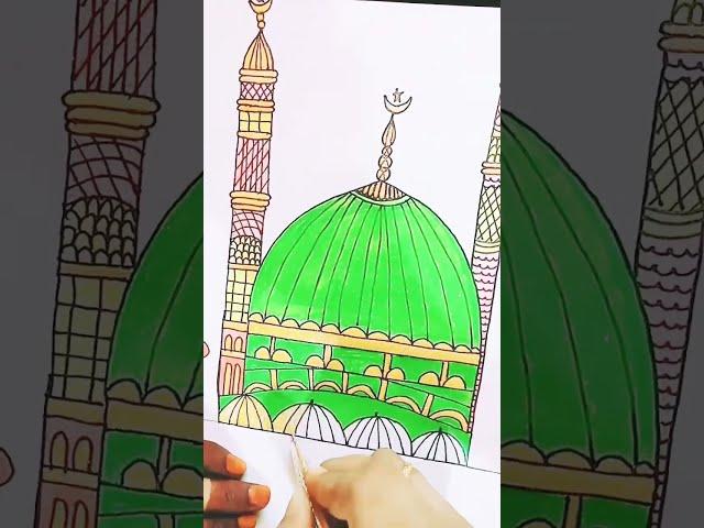 special drawing for 12 rabiulawwal #drawing #trending @KGN ARTS AND DRAWING ACADEMY #yarasoolallah