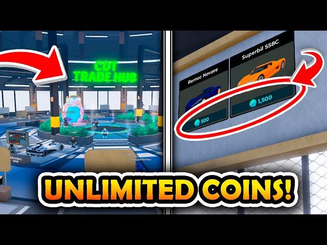 How To Get UNLIMITED Trading Coins In Car Dealership Tycoon!