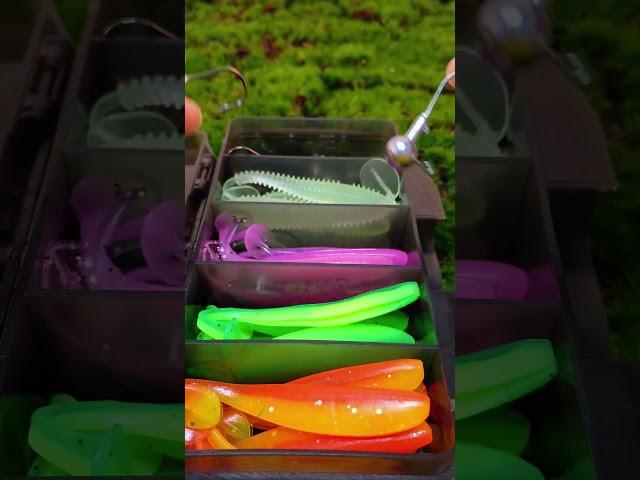 Do you like this Soft bait kit?#fishingtackle #fishinghook #softlure