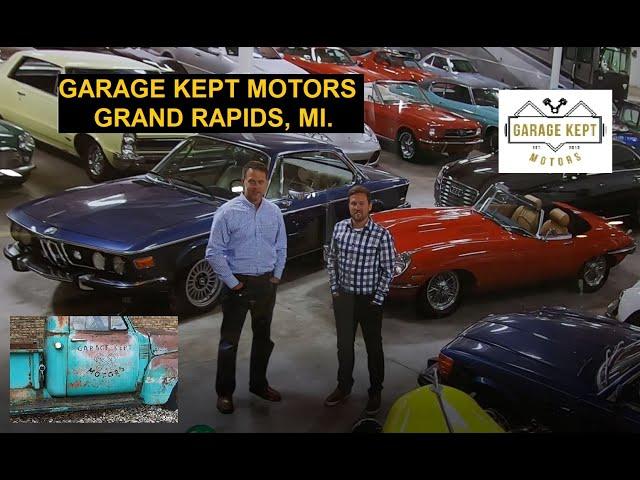 GARAGE KEPT MOTORS Tour/European & American Collector Cars! GRAND RAPIDS, MI.