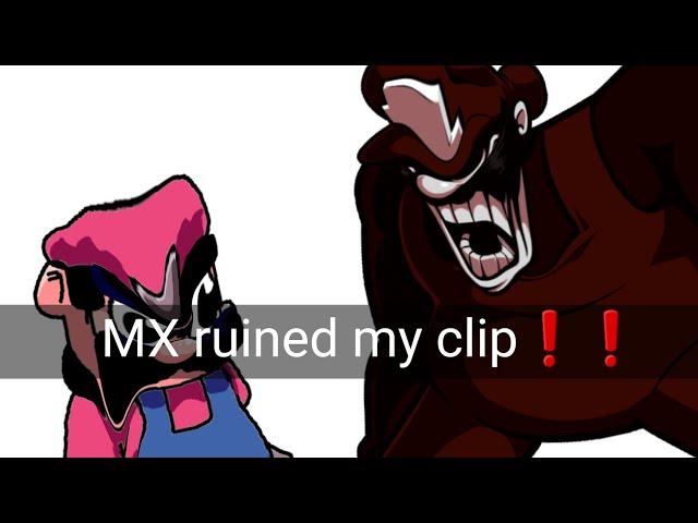 MX ruins Turmoil Mario's clip | Mario's Madness meme