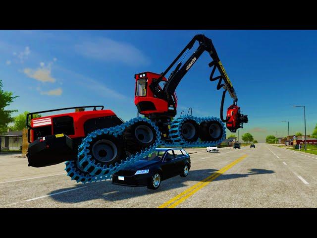 Made a Billion Dollars, Used It to Ruin a Whole Town - Farming Simulator 22