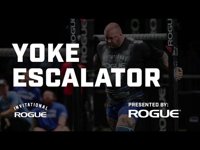 Full Live Stream - Yoke Escalator - Strongman Event 5 | 2024 Rogue Invitational