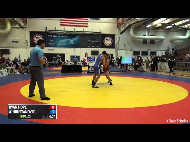 85 Semi-Finals - Ryan Hope (United States) vs. Amer Hrustanovic (Austria)