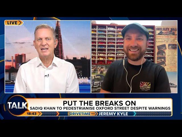 Sadiq Khan plans to Pedestrianise Oxford Street - Geoff & Jeremy Kyle on Talk TV