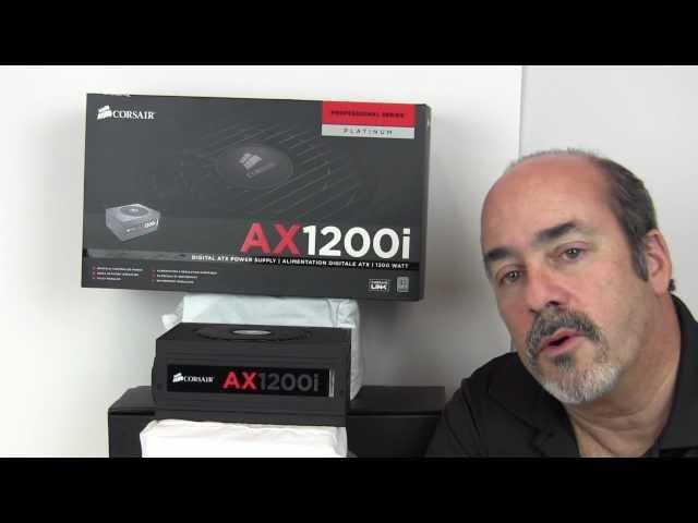 CORSAIR AX1200i PSU Overview and UnBoxing