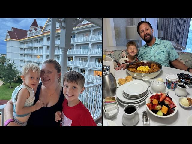 Very Rainy Mother's Day Disney Staycation! | Grand Floridian One Bedroom Tour, Dinner & More Fun!