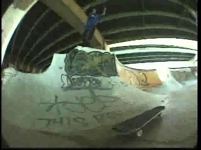 Bam Margera skates at FDR in Philly