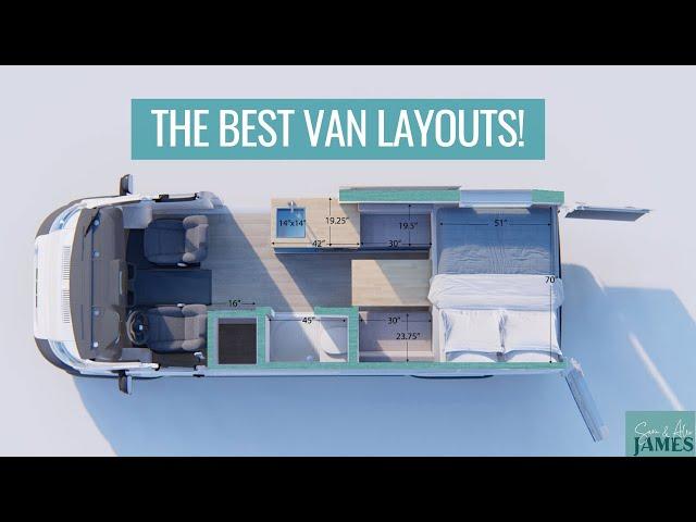 BEST VAN LAYOUTS: how to design your van conversion | VAN LIFE BUILD