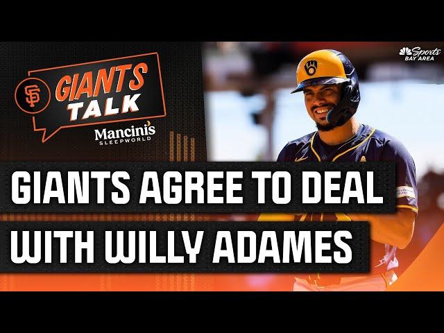 Giants reportedly agree to record contract with Willy Adames | Giants Talk | NBC Sports Bay Area