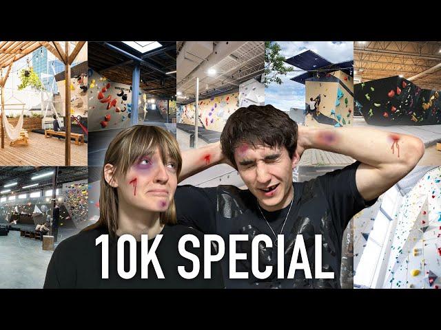 10 SESSIONS at 10 DIFFERENT GYMS in 1 DAY?! 10K Subscriber Special