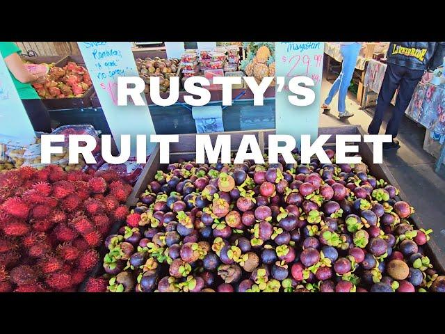 Australia's Best Rare Tropical Fruit Market - Rusty's