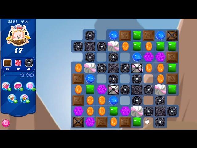 Candy Crush Saga LEVEL 2801 NO BOOSTERS