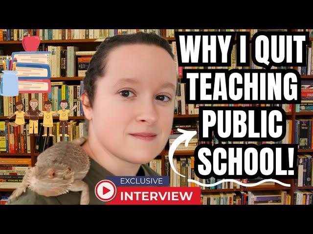 Why I Quit Teaching PUBLIC SCHOOL: Students Bully Teachers & Peers/There are NO CONSEQUENCES ANYMORE