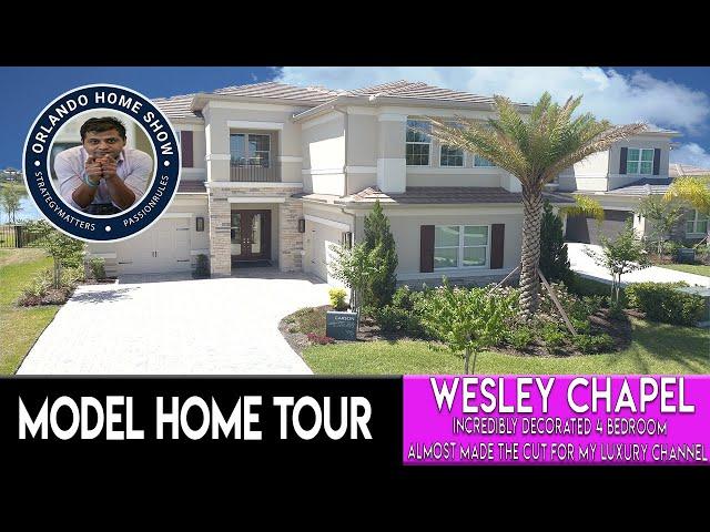 Inside A Beautiful Builder Model In Wesley Chapel | Gas/Gated Community | No CDD!