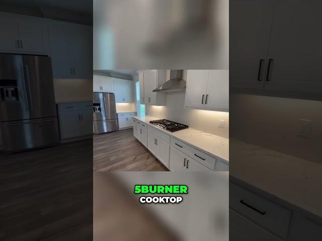 White Kitchen Design: Pretty Fixtures & Cooktop!