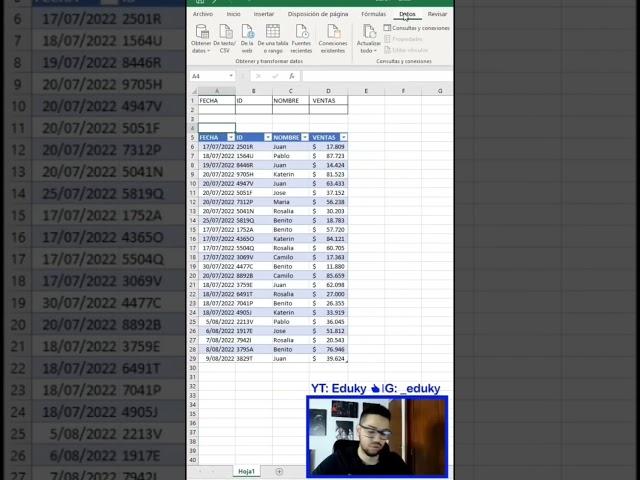 Una macro super fácil para hacer filtros avanzados #excel #aprendeexcel #office #exceltutorial