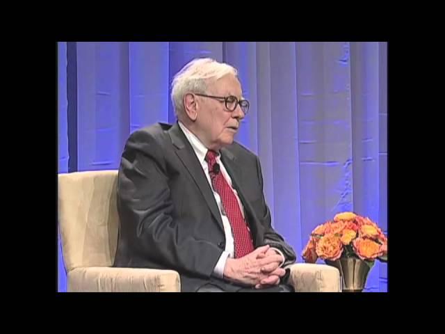 Warren E. Buffett, 25th Anniversary of The Economic Club of Washington, D.C.