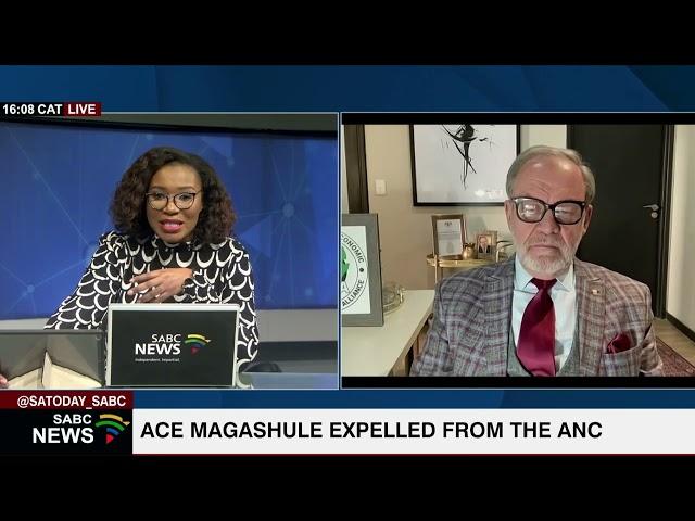 Carl Niehaus reacts to Ace Magashule's expulsion from the ANC