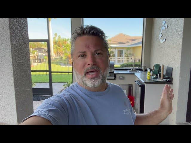 Outdoor Kitchen Demo, Concept Drawing, Drainage and Pavers | Episode 1
