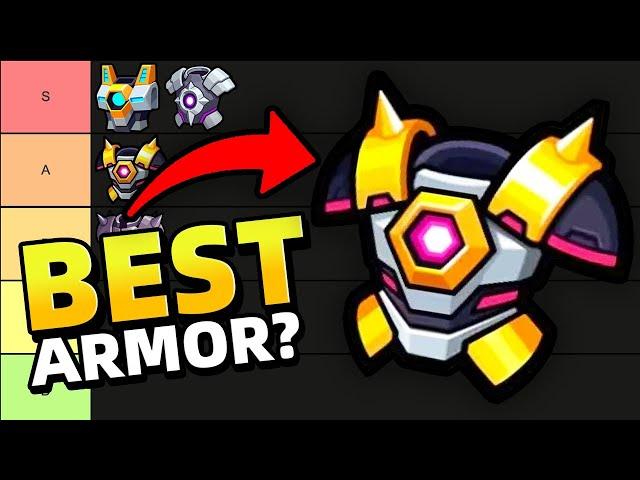 BEST & WORST S-GRADE ARMOR in Survivor.io TIER LIST - EVEROID ARMOR RANKED!