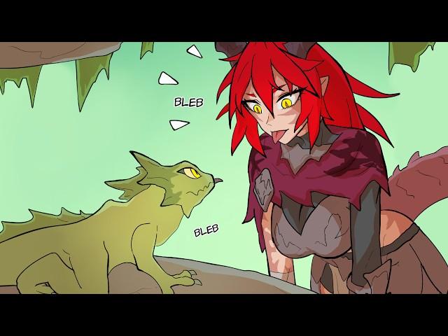 My Wife Is A Half-Dragon: Lizards Are Basically Dragons. | Taojinn comic dub