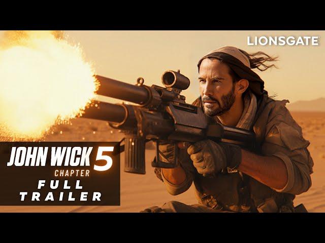 John Wick: Chapter 5 – Full Trailer (2024) Keanu Reeves, Ana de Armas Movie | Lionsgate