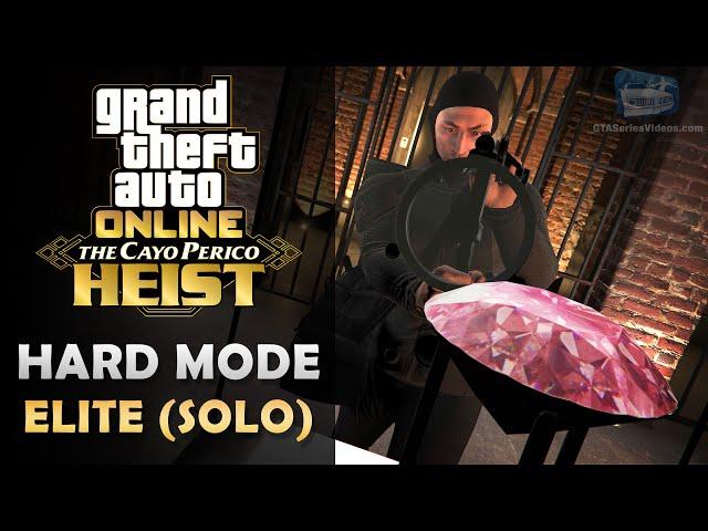 GTA Online: The Cayo Perico Heist Finale in Hard Mode - Elite Challenge [Solo]